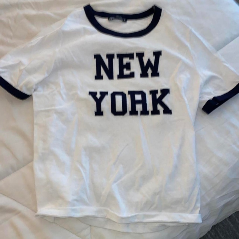 New York short sleeve size M top Zara